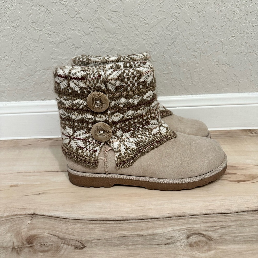 Furry boots